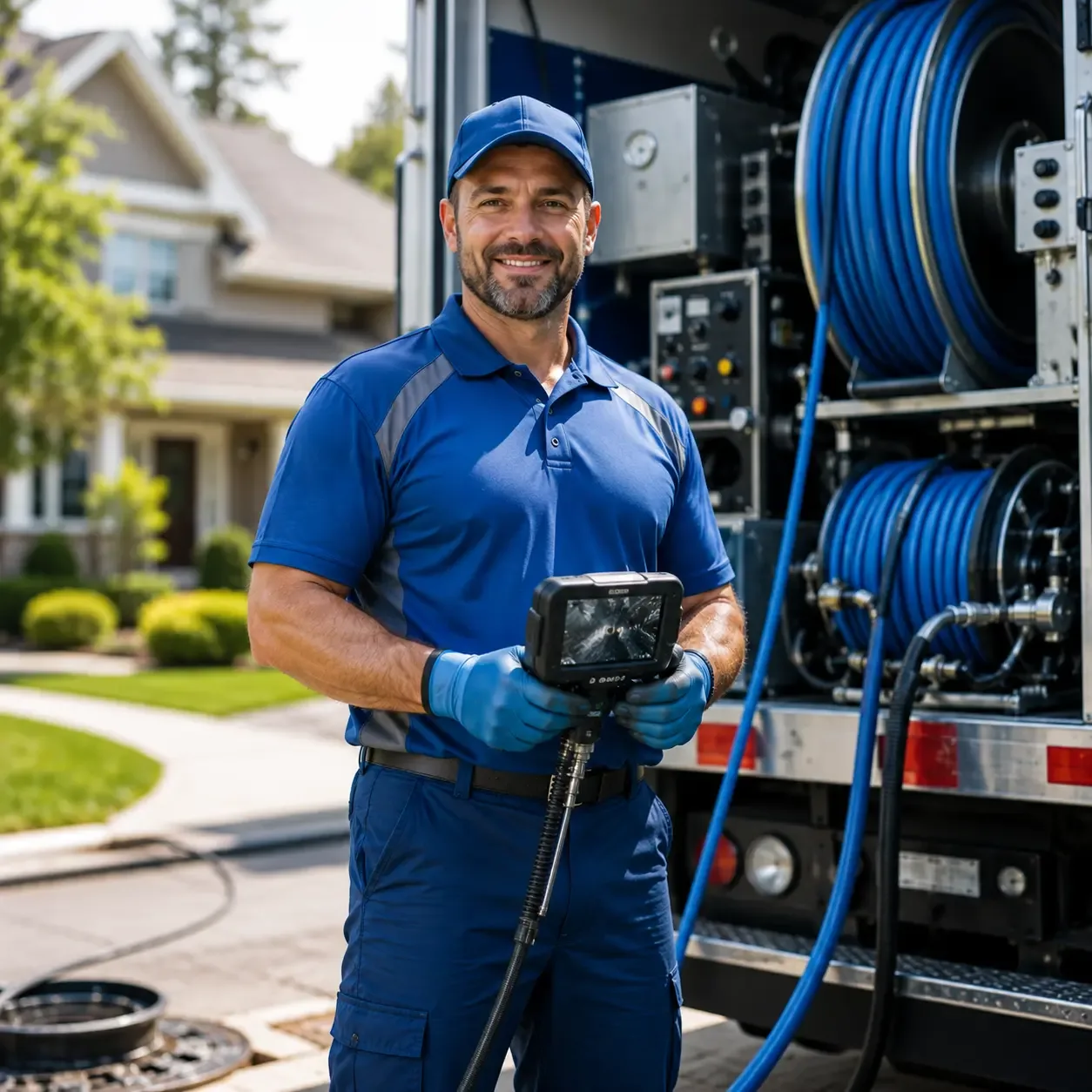 Local outdoor drain cleaning specialists in New Canaan, CT